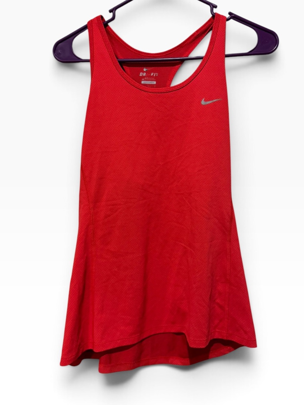 Nike Red Women's Dri-FIT Muscle Tank